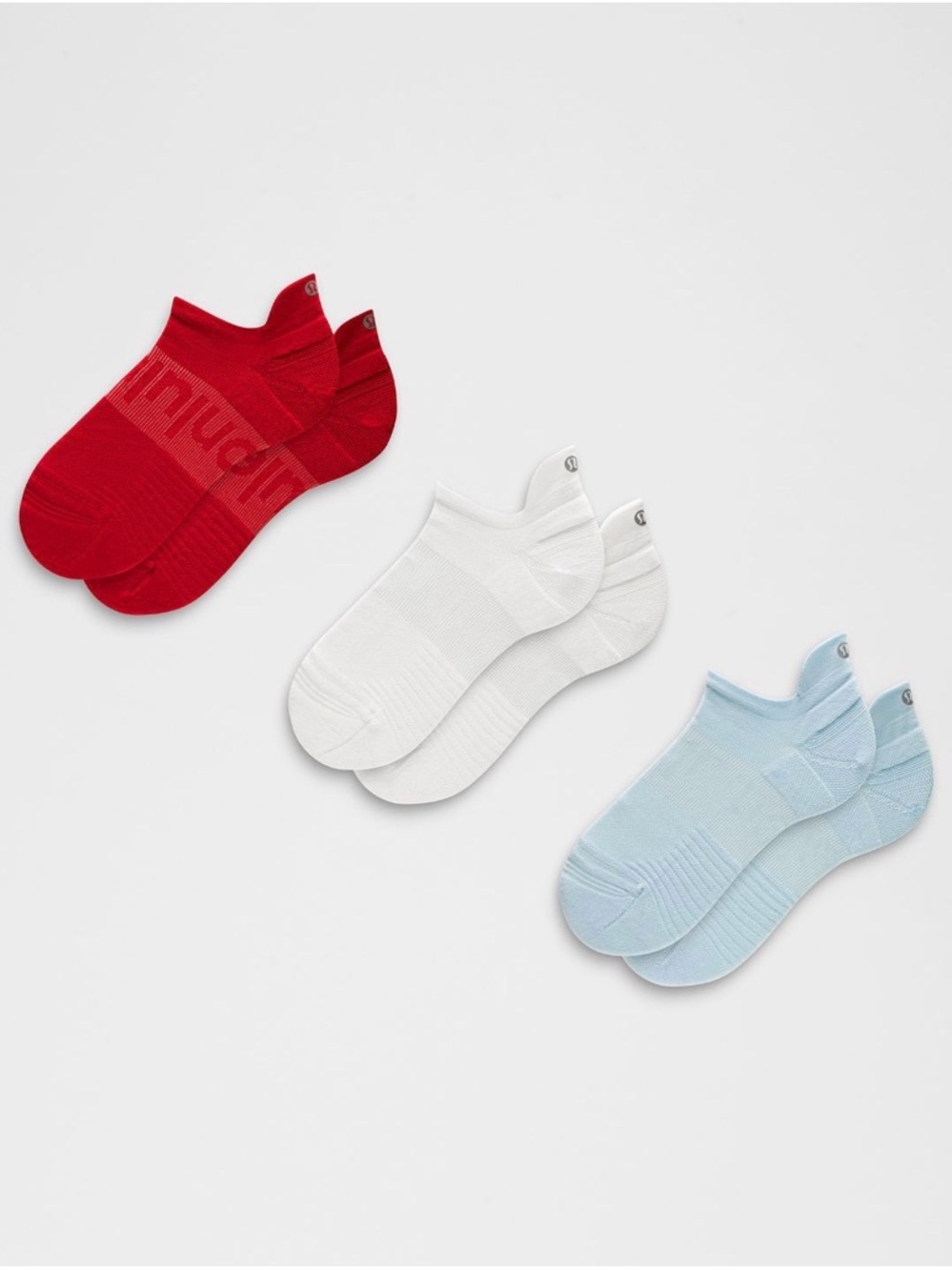 lululemon Unisex Power Stride Tab 3-Pack Low-Cut socks